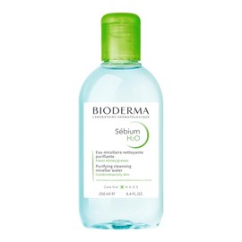 BIODERMA, Agua Micelar, Sébium H2O, Desmaquillante para Piel Grasa, Remueve Impurezas y Controla el brillo, 250ML