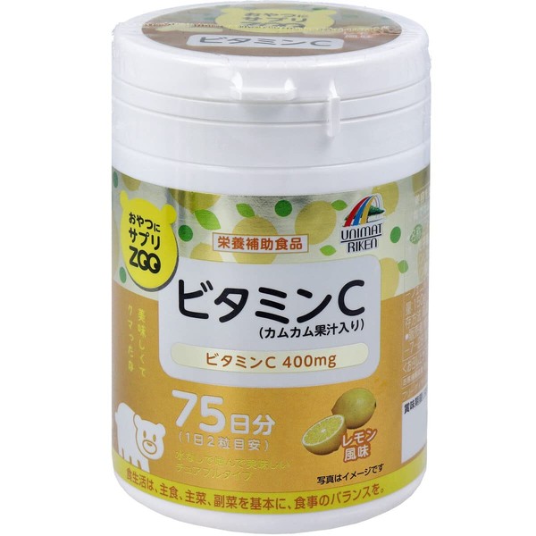 Unimatt Riken Snack Supplement ZOO Vitamin C Chewable 5.3 oz (150 g)