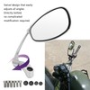 Pair 8mm 10mm Motorcycle Rearview Side Mirror Adjustable Angle Retro