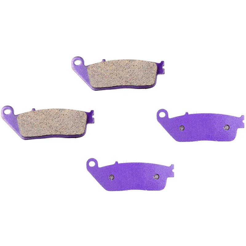 OCPTY Carbon Fiber Brake Pads Front and Rear FA196 Fits