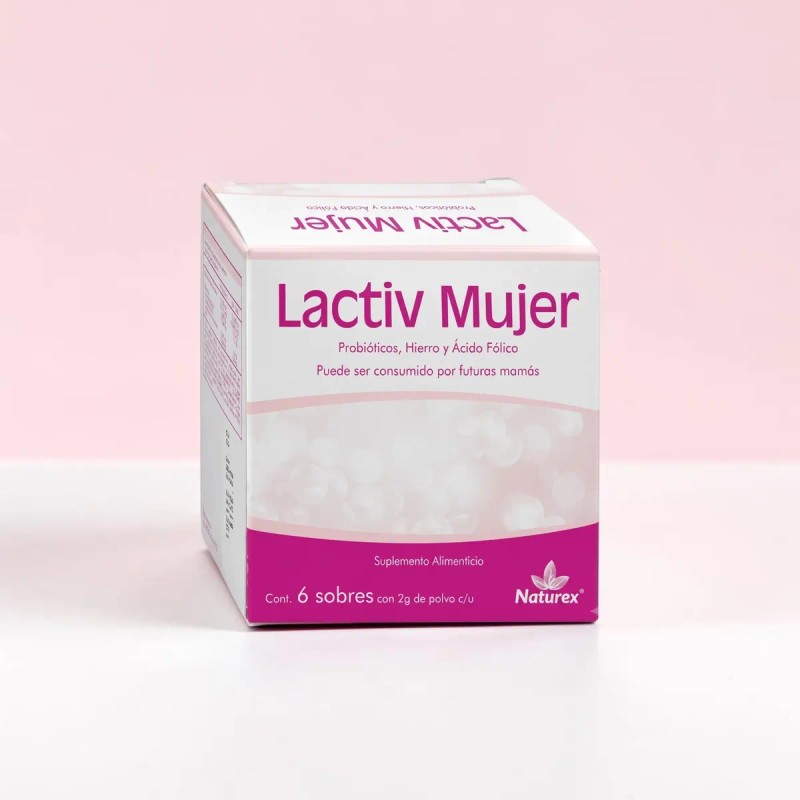 Acido Folico Hierro Lactobacillus Pack Sobres Lactiv