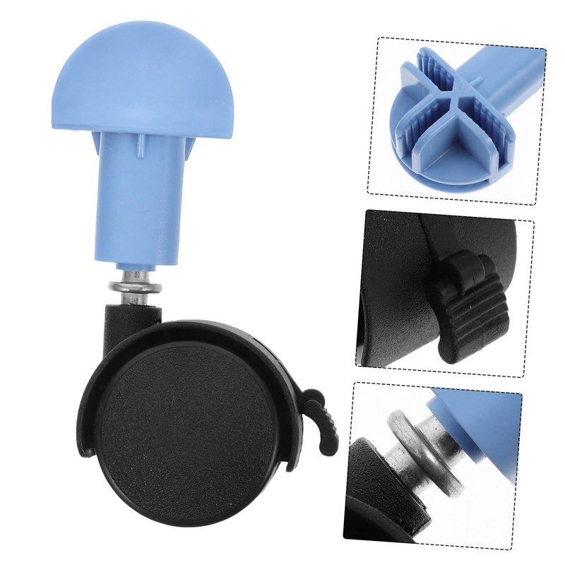 WOONEKY 4 Pcs Pet Enclosure Casters Dog Cage Castor Accessories