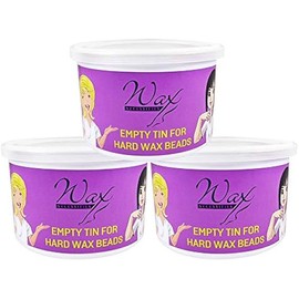 Wax Necessities Empty Refill Wax Can for Wax Beads 14.1 Ounces 3 Pack