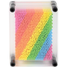 Rhode Island Novelty Rainbow Pin Art 5"x3.75"