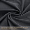 PiccoCasa Box Spring Cover Stretchy Fabric Wrap Around 4 Sides