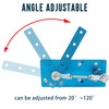 JQDML DIY Reciprocating Swing Motor,Swing Angle 20-120 Degrees Adjustable Speed