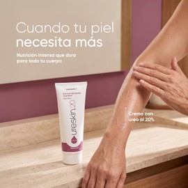 20 Crema con Urea 20% 250 g Piel muy seca, psoriasis, xerosis y queratosis pilaris, hidratación intensiva