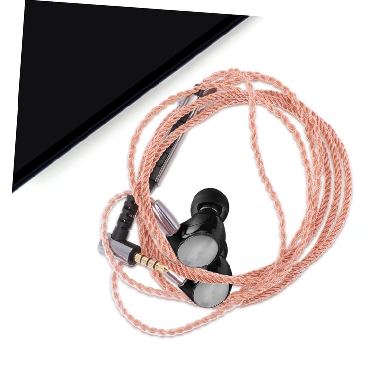 OSALADI Earphone Replacement Cable Soft and Core Wire Mic for