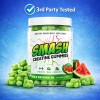 Creatine Gummies 120 Count 3 Flavors Watermelon Strawberry Blue Raspberry