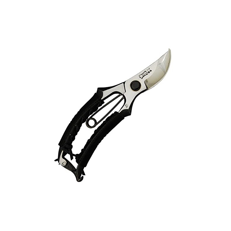 Miki Kajiya Village Pruning Leather Grip Cover Black TS058