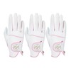 SIMPLE SYMBOL Women's Golf Glove Three Pack,Left Hand Right Hand