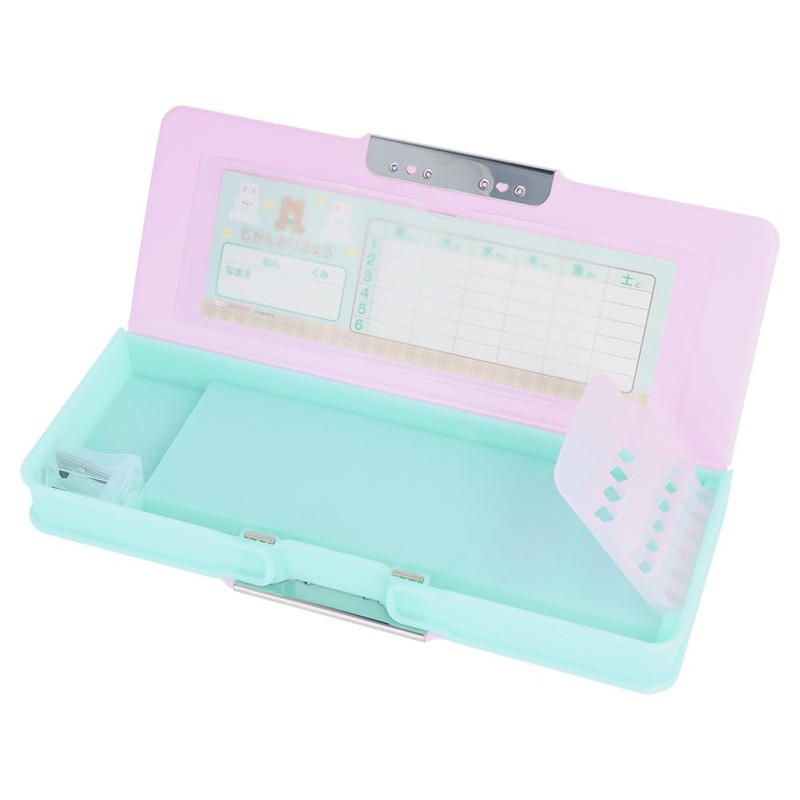 Sunstar Stationery S1314181 Pencil Case, Yokopita Hologram Sitting Friends