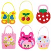 seimeinoki Mini Handmade Bag Kit, Felt Fabric, 6 Types, Sewing