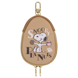 Gourmandise Peanuts Snoopy Reel Key Case SNG-774 Women's SNG-774C Donuts Small