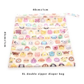 Juego 3 Wetbag Bolsa Impermeable Pañales Ecológicos 3 Tamaño