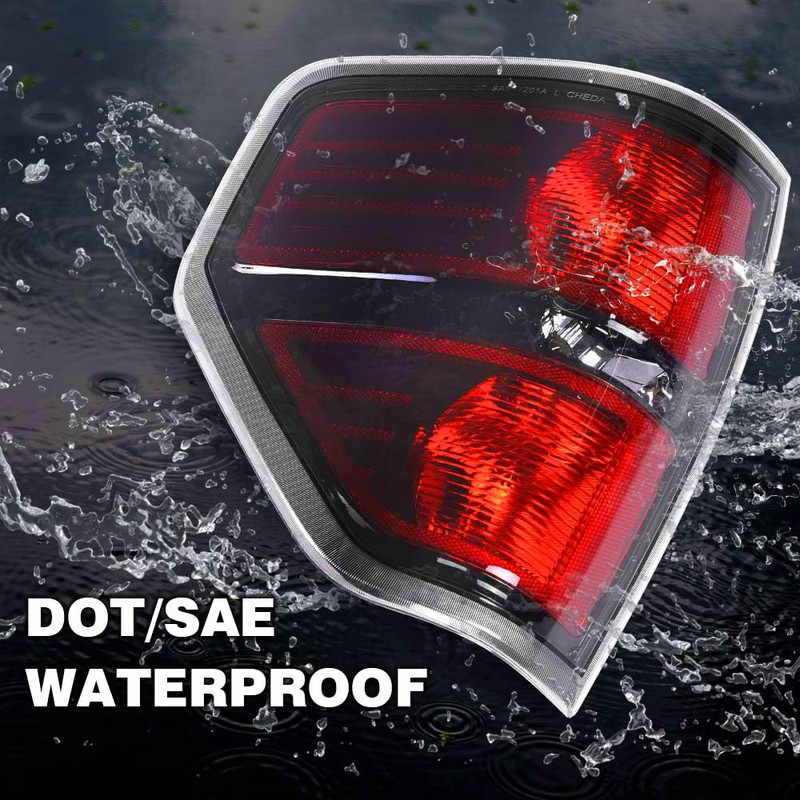 G-PLUS Pickup Rear Tail Lights Compatible With 2009-2014 Ford F150