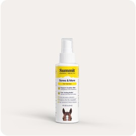 Summit Equine Sores & More Spray for Horses, All-Natural Horse Wound Care, Healing Aid, Skin Repair, Itchy Skin Relief, Moisturizing, Safe for All Animals – Non-Toxic, 4oz