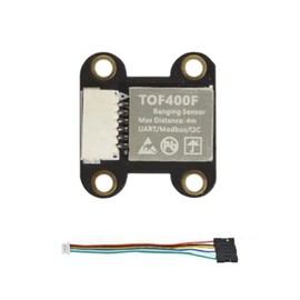 TECNOIOT 1 Pieza distance sensor module, distance sensor 4 m Tof400f VL53L1X, serial interface IIC UART/Modbus/I2C