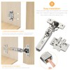 Chibery 10 Pack Frameless Half Overlay Soft Close Concealed European