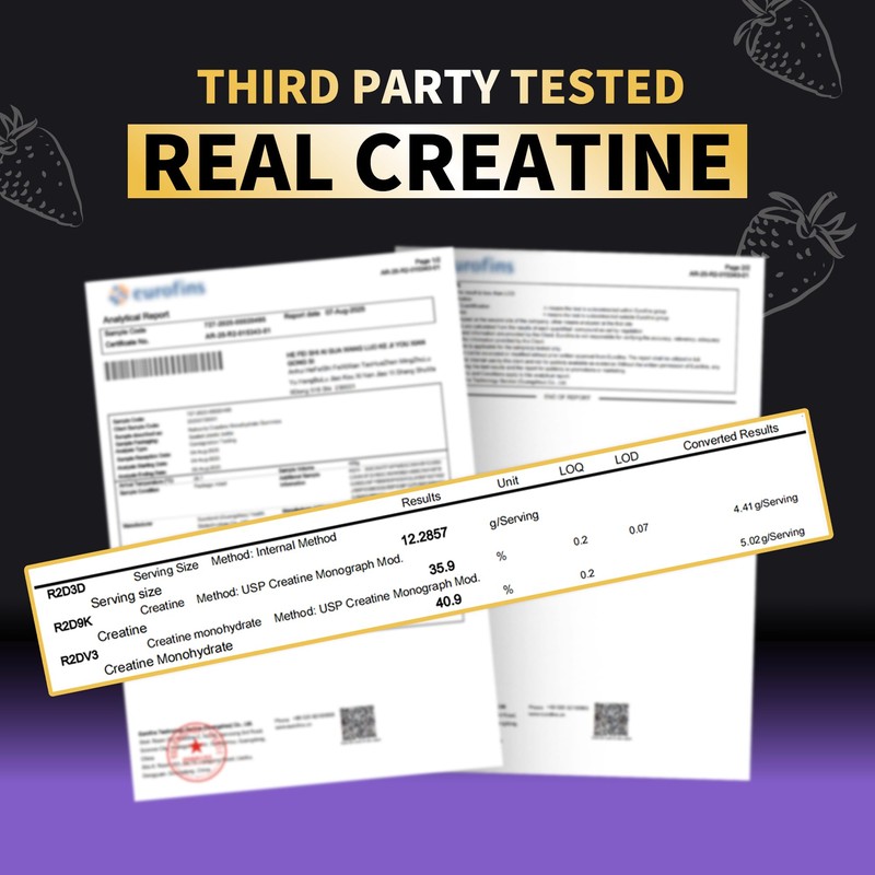 Nutravita Creatine Monohydrate Gummies for Men & Women-5g of Creatine