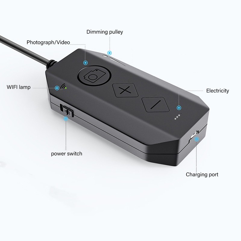 1080P Borescope LED WIFI Endoscope 3.9mm Industrial Borescope Inspection Camera