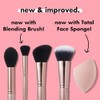 e.l.f. Complexion Essentials - Juego de brochas y esponjas, corrector,