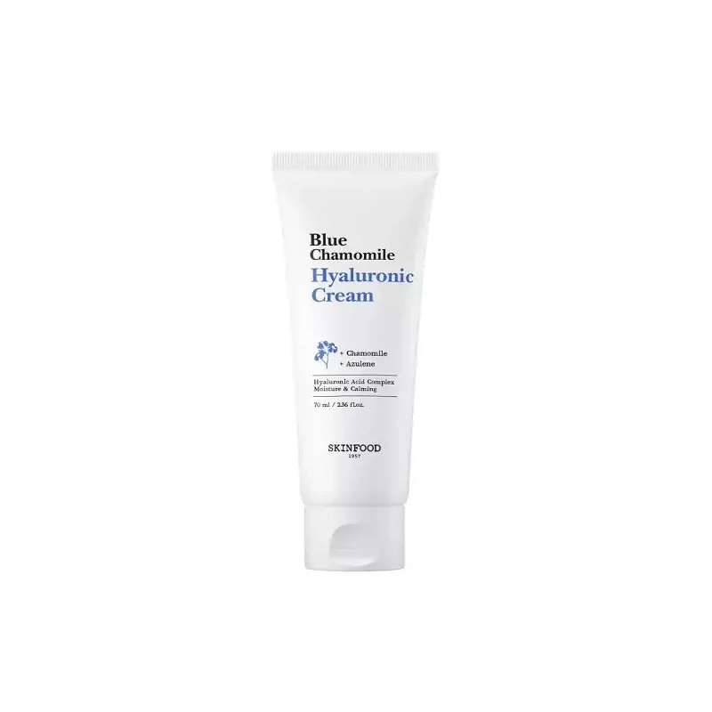 Skinfood 스킨푸드 블루 캐모마일 히알루로닉 수분크림 기획(70ml+30ml) Skinfood Blue Chamomile