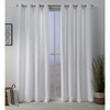 Exclusive Home Curtains Squared Panel Pair, 54x84, White