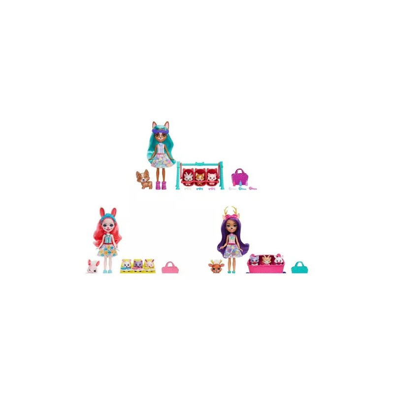 Enchantimals Baby Best Friends Hlk83 Giro Didáctico