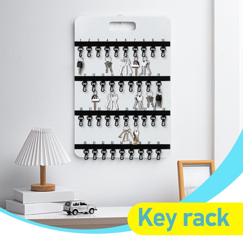 Colingmill 24'' x 16'' Key Rack Wall Mount with 38