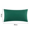 Aisbo Pillowcase, 40 x 80 cm, Set of 2, Green,