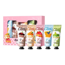 Set de crema de manos para mujeres,5 paquetes de Mini loción de mano viaja tamaño a granel para cremas de manos cremas de manos                       