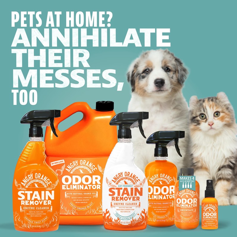 ANGRY ORANGE All-Purpose Cleaner Spray, Multipurpose for Kitchen and Bathroom,