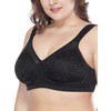 Deyllo Women's Full Cup Minimizer Bra Non Iron Large Sizes