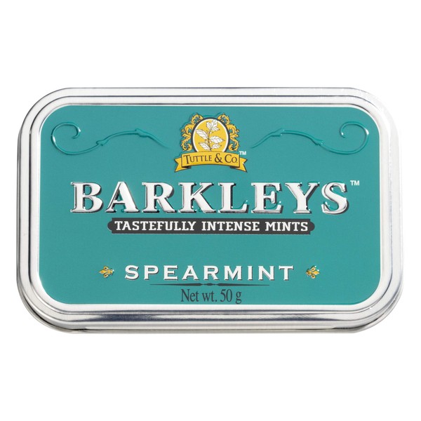 Barkleys Classic Mints Spearmint 6 Tins Pack of 6 x 50 g