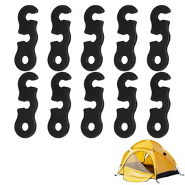 VBSYUYQ 10 Pcs Aluminium Alloy Tent Guyline Adjusters for Camping