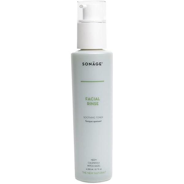Sonage Soothing Facial Rinse: Alcohol-Free Toner | Calms Redness, pH