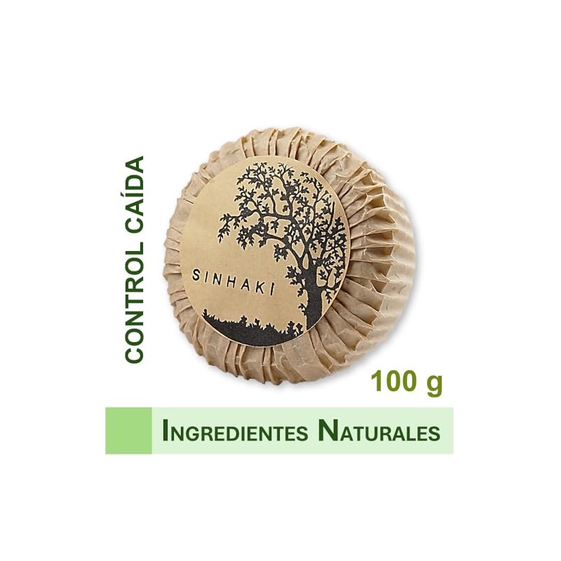 Shampoo Sólido de Romero y Bergamota, Control de Caída,100gr