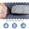 OCCObaby Pregnancy Pillow, Memory Foam Body Wedge for Belly, Knees