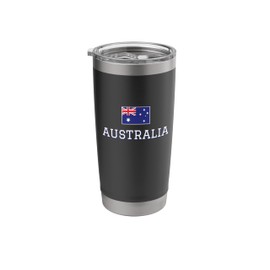 Australia Flag Australian Flag Australia Souvenir Stainless Steel Insulated Tumbler