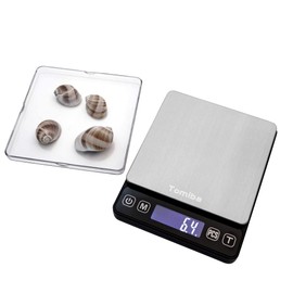 Tomiba 500g Precision Digital Pocket Scale, 0.01g Resolution, Includes a Calibration Weight