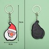 Jomnvo 60 PCS Christmas Keychain Ornaments Santa Claus Snowman Christmas