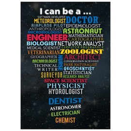 Creative Teaching Press Poster Stem Careers Inspire U Poster, Gr. 3+ (7273)
