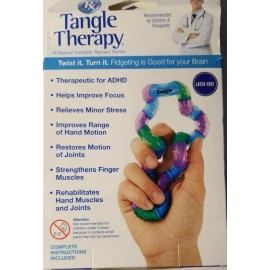 Flex Tangle Therapy Soft Flex Twistable Therapy Device For ADHD/Stress