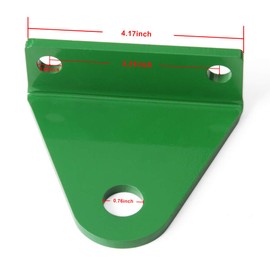 NIXFACE 3.3 Inch Mower Trailer Tow Hitch Fit for John Deere Ztrak Mower 800 & 900 Series