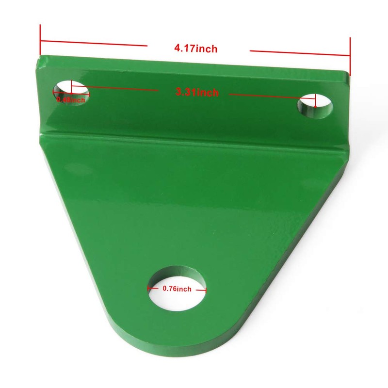 NIXFACE 3.3 Inch Mower Trailer Tow Hitch Fit for John