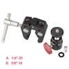 CAMVATE Super Clamp Articulated Mini Ball Head with 1/4"-20 Thread