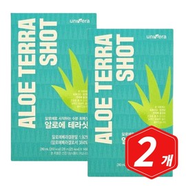 Univera Aloe Terra Shot 14 packets x 2 / 유니베라 알로에 테라샷 14포 x 2개