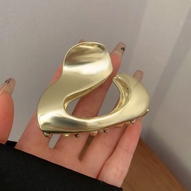 Hair Clips Hair Accessories for Women Girls Elegant Silver Hair Clips Hair Pins Fashion Hair Accessories for Party Wedding Everyday (Gold Shine)