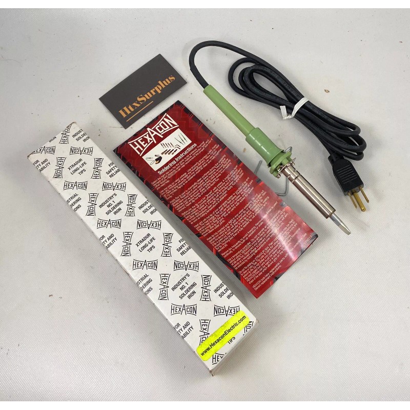 Hexacon ☀️Hexacon SI-23A 60W Mini Soldering Iron, 1075° F Idle,